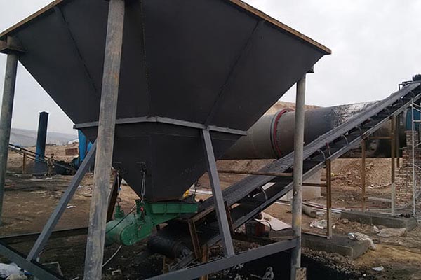 山東濟(jì)寧電廠煤灰烘干現(xiàn)場(chǎng)